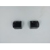 Number plate bracket buffers