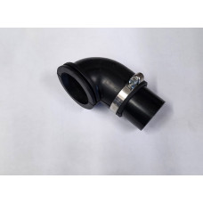 Heater to demist vent elbow