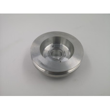 Aluminium crank pulley