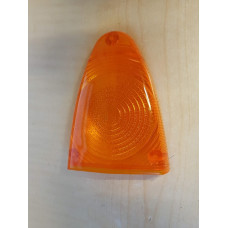 Rear indicator amber lens