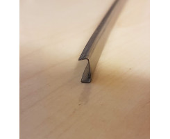 Door weather-strip retaining channel